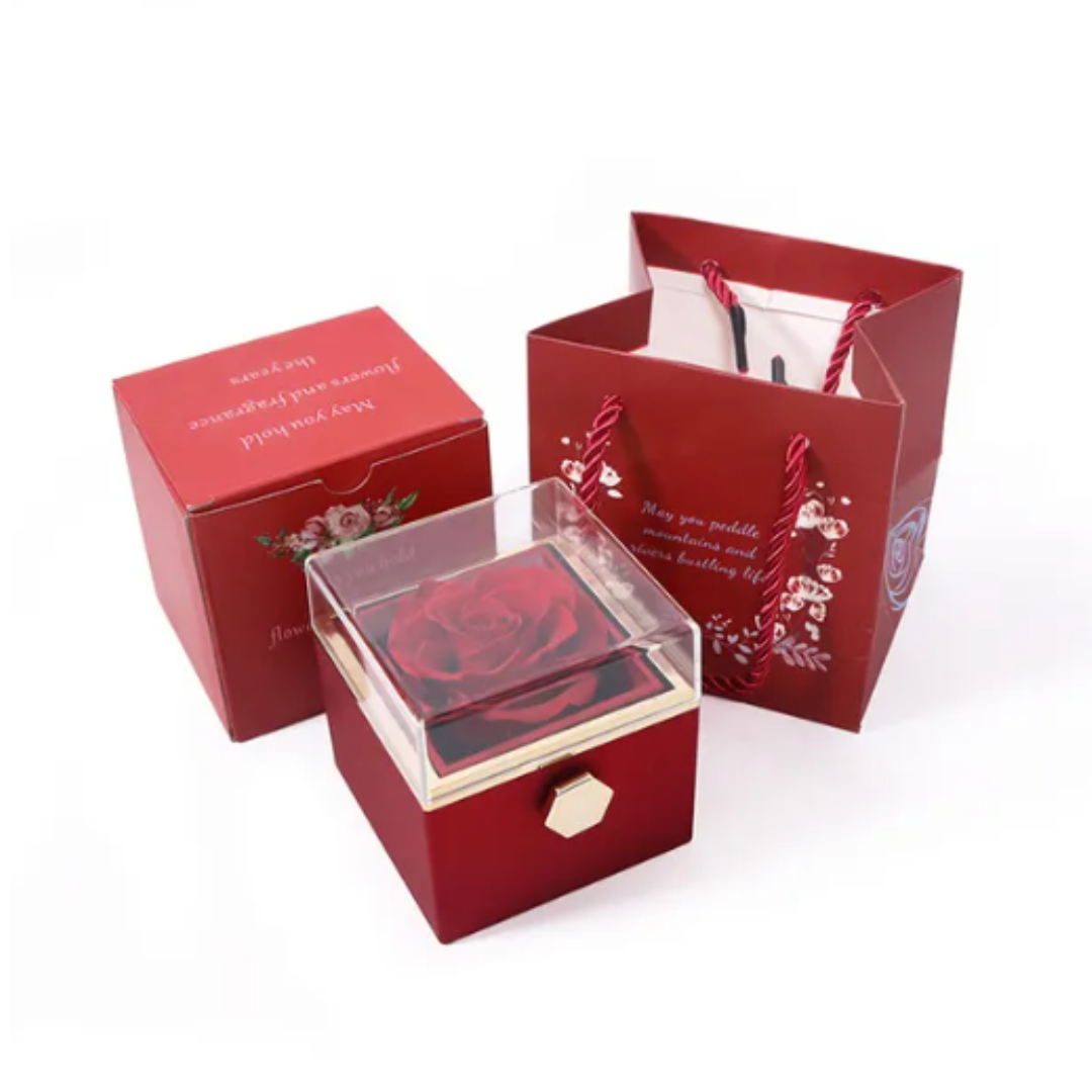 WOWHER -Signature- Rose Jewelry Box